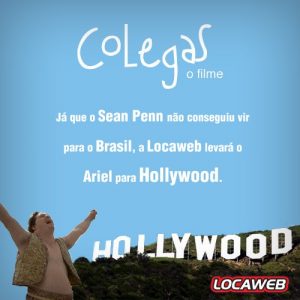 Locaweb leva Ariel à Hollywood para conhecer Sean Penn #BoaSorteAriel