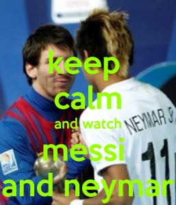 Qual a diferença entre Messi e Neymar?