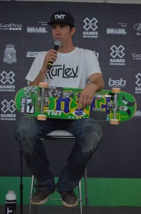 Bob Burnquist é campeão no Skate Big Air dos X-Games Foz do Iguaçu