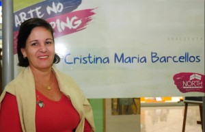 Arte no Shopping apresenta Cristina Maria Barcellos com sua mostra de patchwork