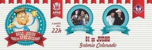 Dia 1º de junho acontece o Baile Junino da APAE