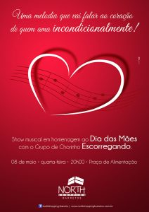 North Shopping Barretos traz apresentação de chorinho  em homenagem as Mães