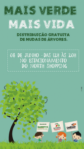 Prefeitura e North Shopping Barretos realizam “Mais Verde, Mais Vida” no próximo sábado