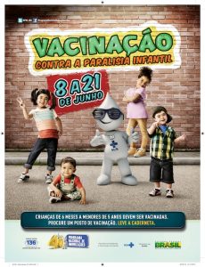 Campanha contra pólio é sábado