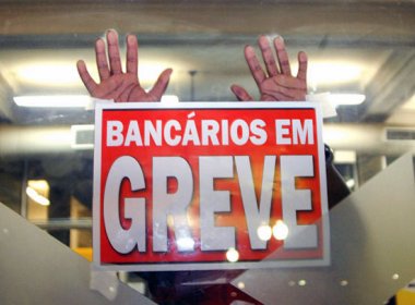 bancarios em greve