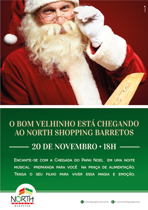 CHEGADA PAPAI NOEL 2014 OFICIAL