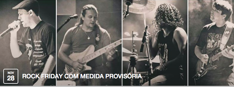 ROCK FRIDAY MEDIDA PROVISÓRIA NATIVAS SABOR E ARTE