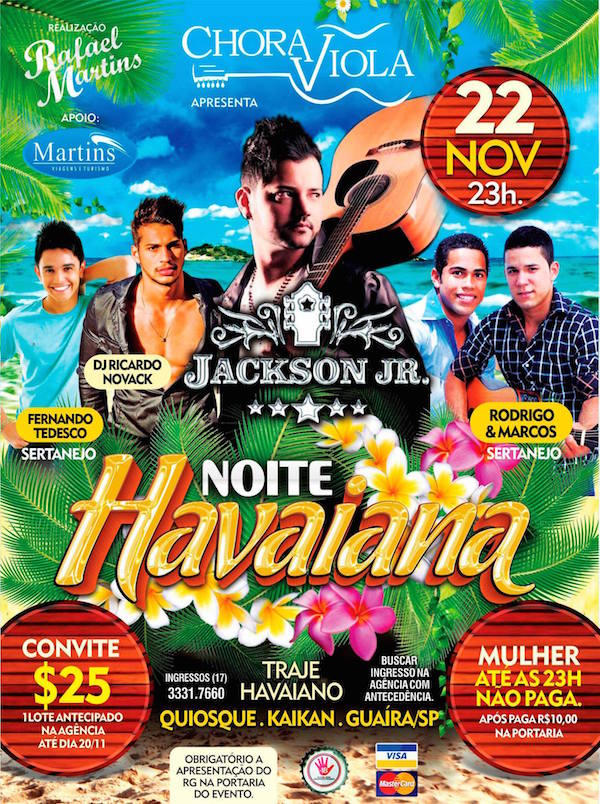 noite havaiana