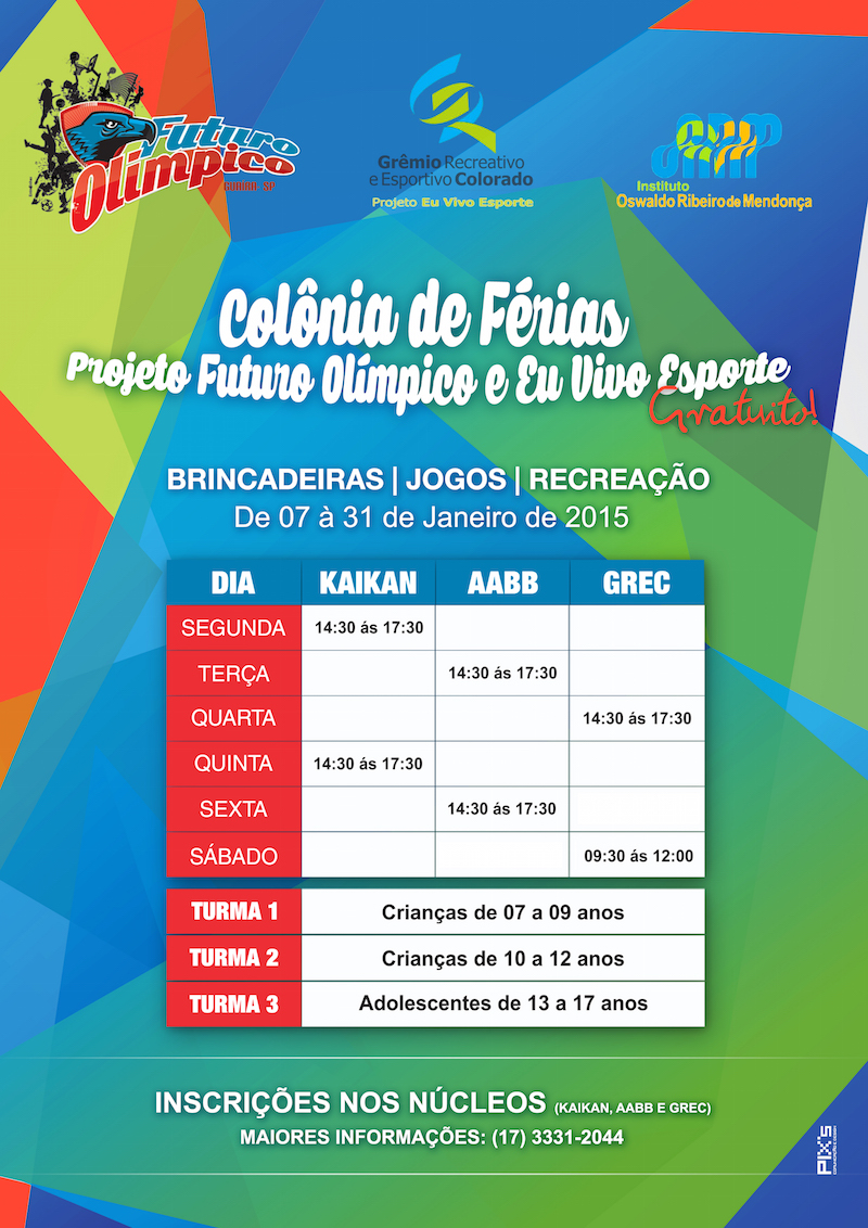 Futuro Olímpico_Guaíra programação férias (1)