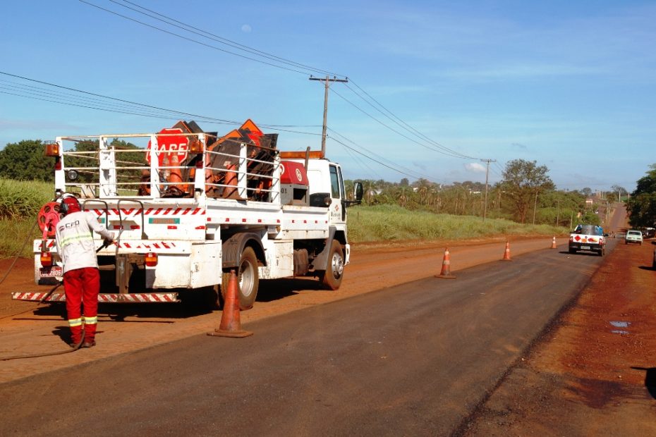 Cerca de 90% das obras de pavimentação já estão concluídas