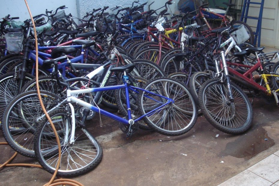 Bicicleta roubada - foto ilustrativa