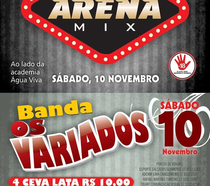 Banda Os Variados - Arena Mix