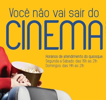 Profissionais inscritos em Conselhos podem ter cartão para pagar meia entrada no Centerplex Cinemas