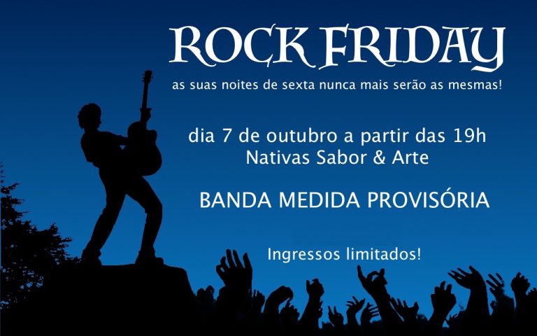 ROCK FRIDAY COM A BANDA MEDIDA PROVISÓRIA