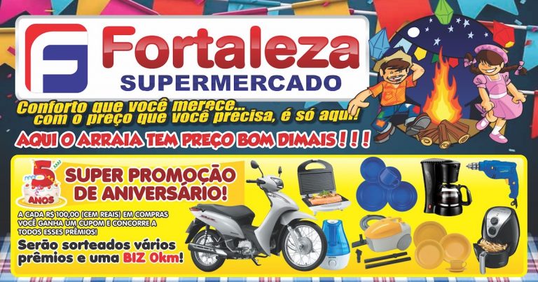 FORTALEZA SUPERMERCADO – LISTÃO DE OFERTAS (JUNHO/JULHO 2018)