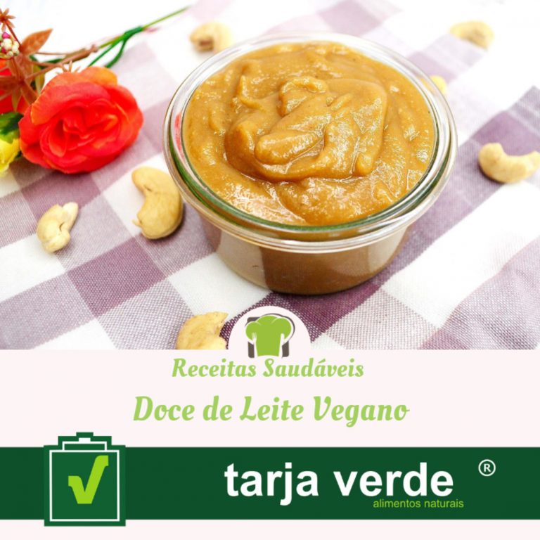 DOCE DE LEITE VEGANO – RECEITA SAUDÁVEL TARJA VERDE