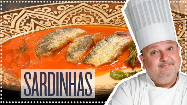 SARDINHAS COM COULIS DE PIMENTÃO ASSADO | CHEF ERICK JACQUIN