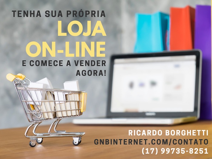 Tenha sua própria loja on-line