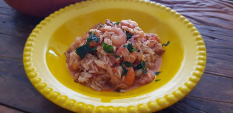 CAMARÃO E BACON TRAZEM SABOR PARA RISOTO EXPRESS