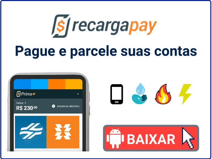 Pague e parcele suas contas com RecargaPay
