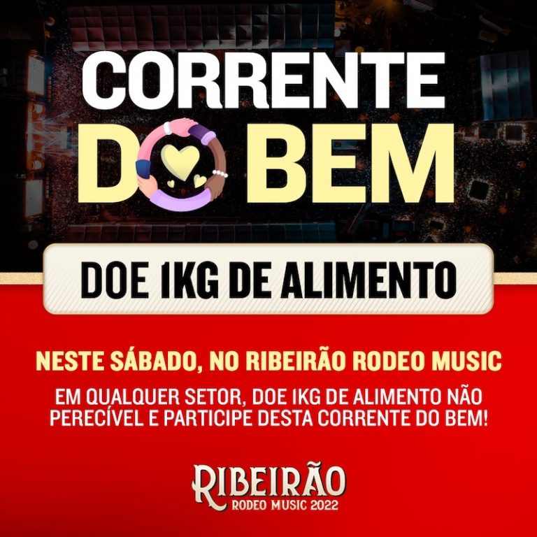 Ribeirão Rodeo Music convida público para ação solidária
