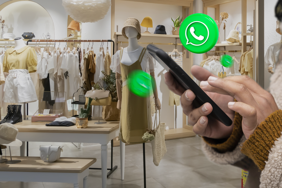 WhatsApp é alternativa para o mercado de moda