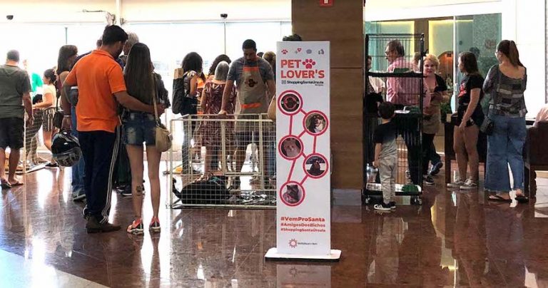 ShoppingSantaÚrsula promove feira de adoção de animais no próximo sábado