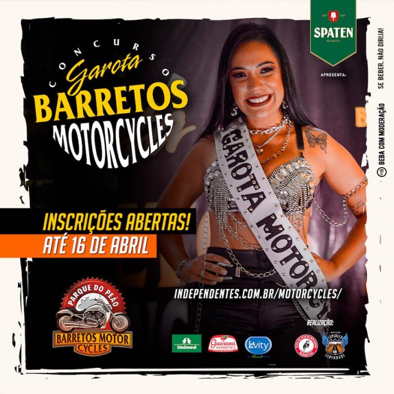 Abertas as inscrições para o Concurso Garota Motorcycles 2023