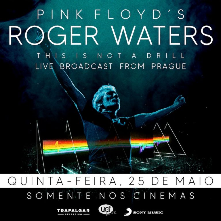 Turnê de Roger Waters que vem ao Brasil em outubro e novembro chega antes aos cinemas UCI: nesta quinta, dia 25 de maio