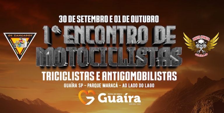 Encontro de Motociclistas movimenta o fim de semana em Guaíra