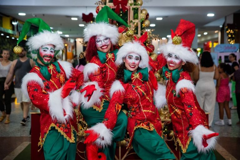 Todo dia uma atração diferente na semana natalina do North Shopping Barretos