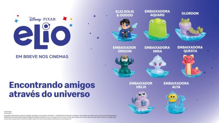 McLanche Feliz traz brinquedos de ELIO, futura animação da Disney e Pixar
