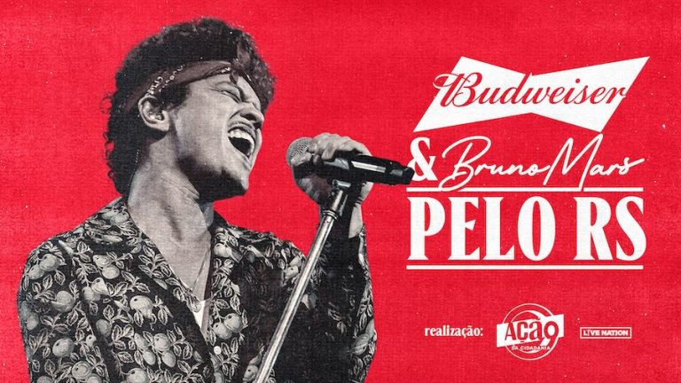 Budweiser e Bruno Mars pelo Rio Grande do Sul: saiba o local do show e como concorrer aos ingressos exclusivos para doadores da ação solidária