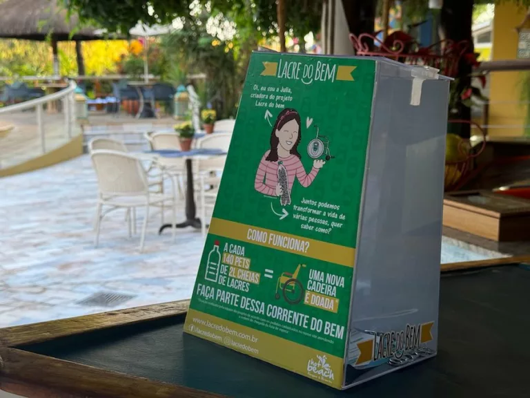 Hot Beach Parques & Resorts agora é parceiro do projeto Lacre do Bem