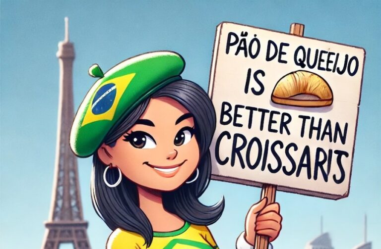 Pão de Queijo é melhor que Croissant