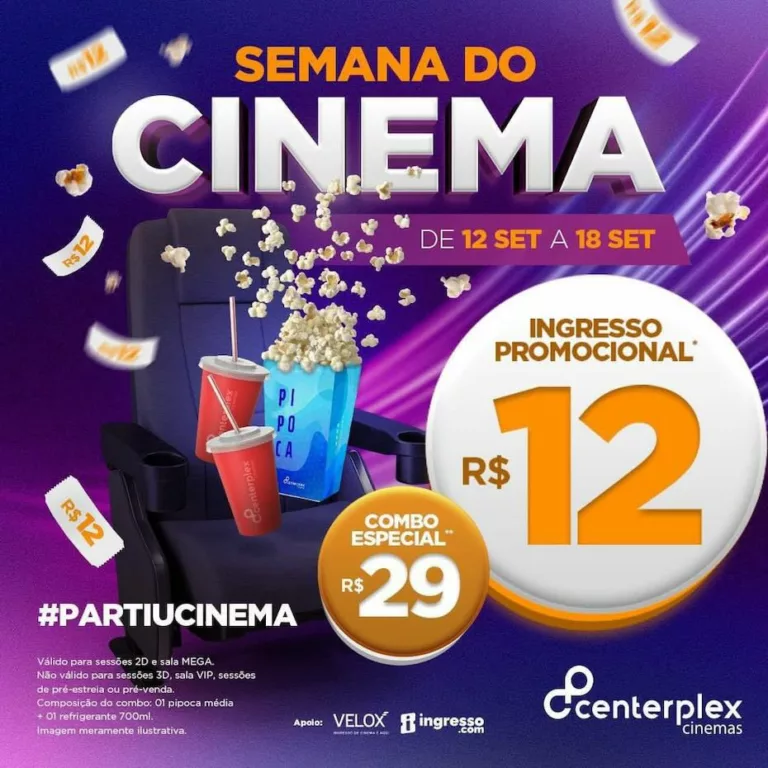 Ingressos a R$12 e lançamento do longa “Silvio Santos” são destaques no Centerplex Barretos