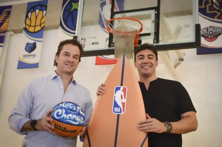 Arnon de Mello e Ivan Martinho celebram iniciativa da NBA e WSL