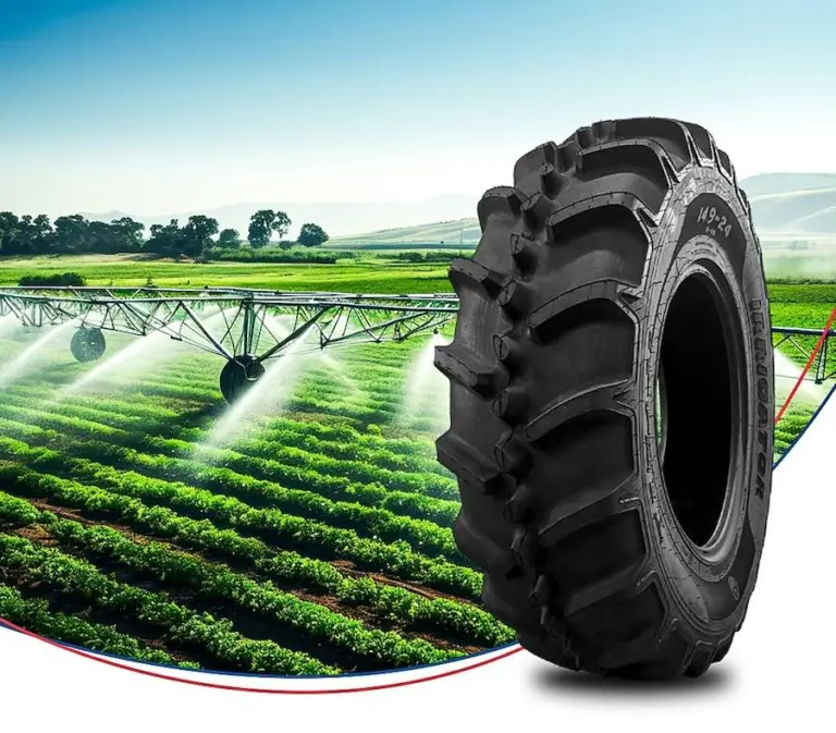 Tecnologias em pneus reduz a formação de valas durante irrigação nas lavouras