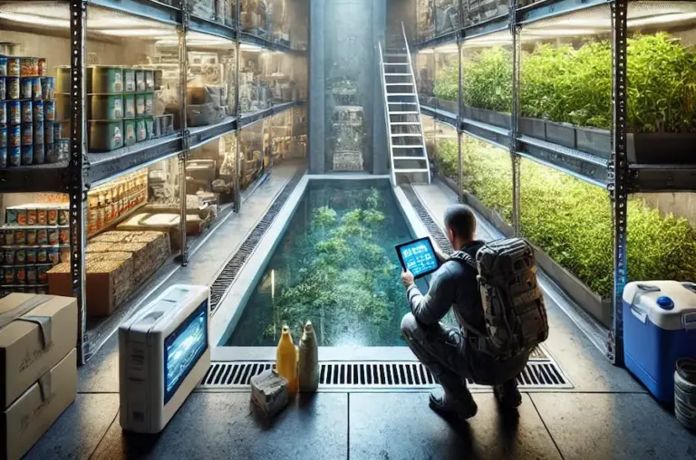 Quanto tempo é necessário para se proteger no Bunker após um impacto de meteoro?