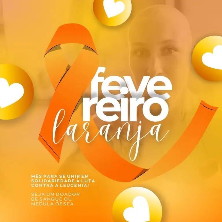 Fevereiro Laranja: campanha reforça a importância da atenção aos sinais e sintomas da leucemia