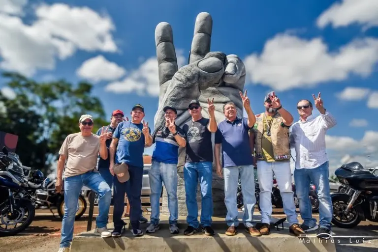 Monumento da Rota Biker é inaugurado no Motorcycles e coloca Barretos no mapa do mototurismo
