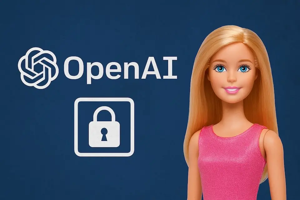 Parceria OpenAI e Barbie levanta riscos sobre privacidade infantil e LGPD