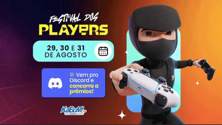 KaBuM! celebra o Dia do Gamer com descontos e ações especiais no Discord