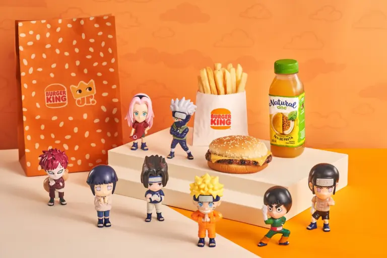 Naruto está de volta ao Burger King® no Combo King Jr.™