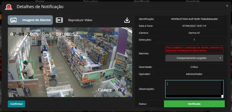 Videomonitoramento feito por inteligência artificial: sua real função