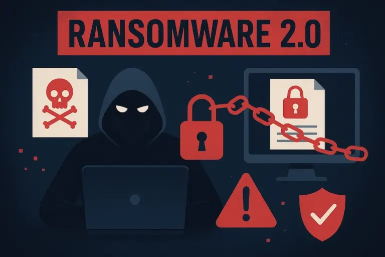 A nova arma dos hackers: ransomware 2.0 ameaça dados e credibilidade de marcas