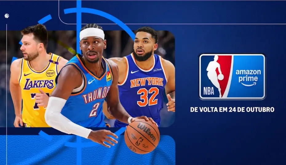 Prime Video Amplia a Cobertura da NBA e Transmitirá com Exclusividade as Finais 2025-26
