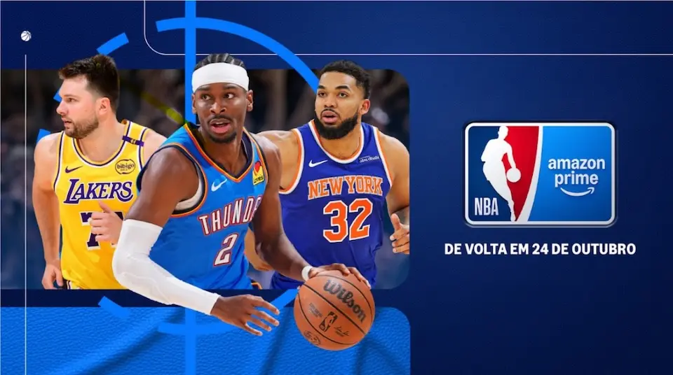 Prime Video Amplia a Cobertura da NBA e Transmitirá com Exclusividade as Finais 2025-26