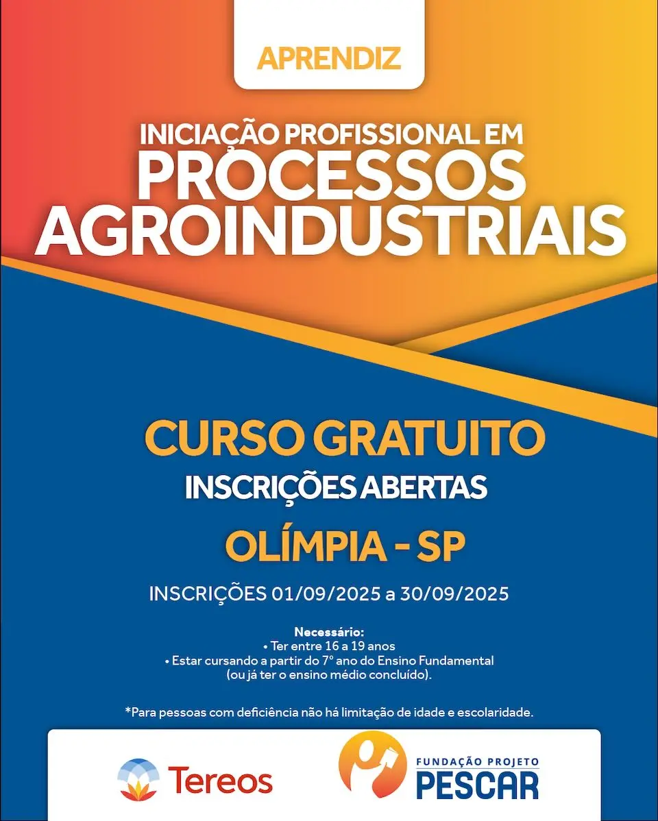 Tereos abre inscrições para o Projeto Pescar em Severínia, Olímpia e Baguaçu