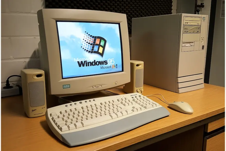 30 anos do Windows 95: 8 curiosidades que moldaram o marketing, a tecnologia e até a forma como você trabalha hoje